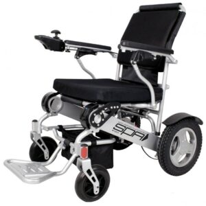 Power chair mobiscoot fauteuil roulant électrique pliable, facilement transportable, très compact
